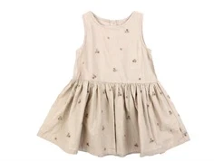 Wheat embroidery flowers kjole Hella